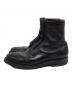MINEDENIM (マインデニム) leather zipper unit military boots ブラック サイズ:41：25000円