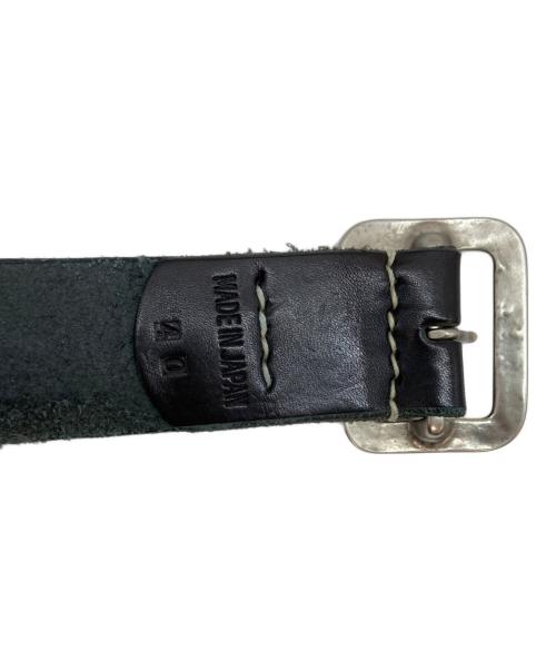 SUGAR CANE（シュガーケーン）SUGAR CANE (シュガーケーン) garrison belt ブラックの古着・服飾アイテム