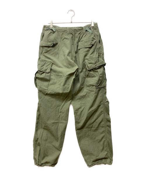 US ARMY（ユーエスアーミー）US ARMY (ユーエスアーミー) ジャングルファティークカーゴパンツ グリーン サイズ:Lの古着・服飾アイテム