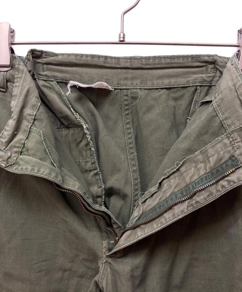 US ARMY（ユーエスアーミー）US ARMY (ユーエスアーミー) ジャングルファティークカーゴパンツ グリーン サイズ:Lの古着・服飾アイテム