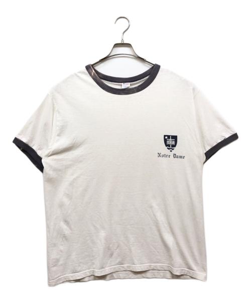 Champion（チャンピオン）Champion (チャンピオン) リンガーTシャツ ホワイト サイズ:XXLの古着・服飾アイテム