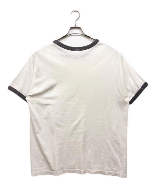 Champion（チャンピオン）Champion (チャンピオン) リンガーTシャツ ホワイト サイズ:XXLの古着・服飾アイテム