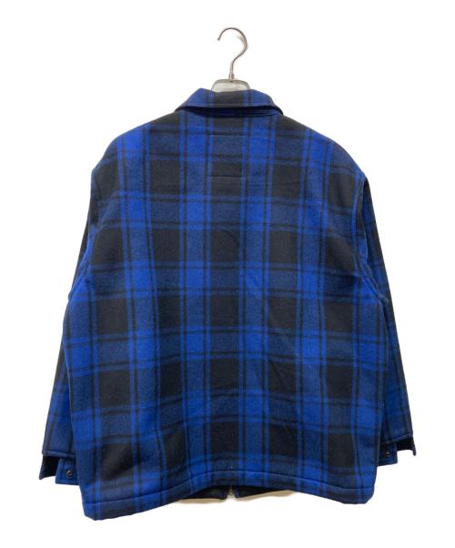 Hysteric Glamour（ヒステリックグラマー）Hysteric Glamour (ヒステリックグラマー) HYS ROCKワッペン 裏ボアジャケット ブルー サイズ:XLの古着・服飾アイテム