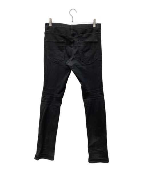 NUMBER (N)INE（ナンバーナイン）NUMBER (N)INE (ナンバーナイン) SKINNY STRETCH BLACK DENIM JEANS OW ブラック サイズ:3の古着・服飾アイテム