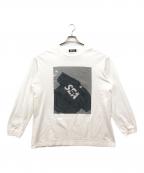 WIND AND SEA×GOD SELECTION XXXウィンダンシー×ゴッド セレクション トリプルエックス）の古着「コラボプリントカットソー」｜ホワイト
