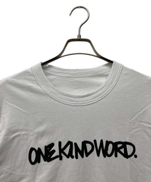 sacai（サカイ）sacai (サカイ) ONEKINDWORD. L/S T-shirt ホワイト サイズ:5の古着・服飾アイテム
