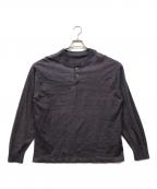 crepusculeクレプスキュール）の古着「Henry Neck L/S」｜バイオレット