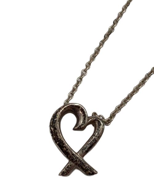 TIFFANY & Co.（ティファニー）Tiffany & Co. (ティファニー) ラビングハートネックレス シルバーの古着・服飾アイテム