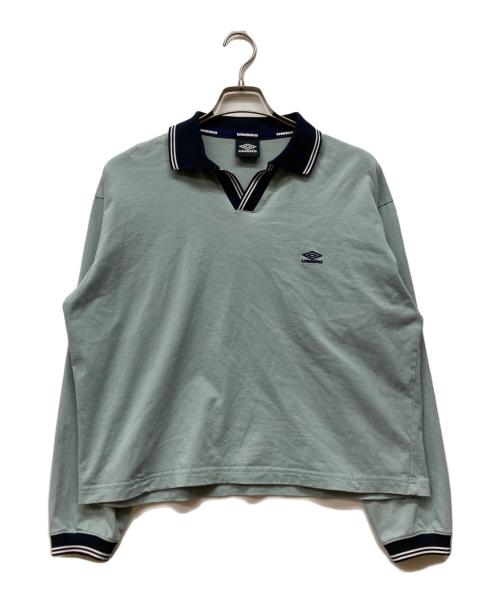 UMBRO（アンブロ）UMBRO (アンブロ) BEAUTY&YOUTH (ビューティーアンドユース) 別注ゲームシャツ ブルー サイズ:Mの古着・服飾アイテム