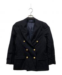 RALPH LAUREN（ラルフローレン）の古着「金ボタンダブルブレザー」｜ネイビー
