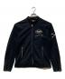 VANSON（バンソン）の古着「スウェットライダースジャケット」｜ブラック