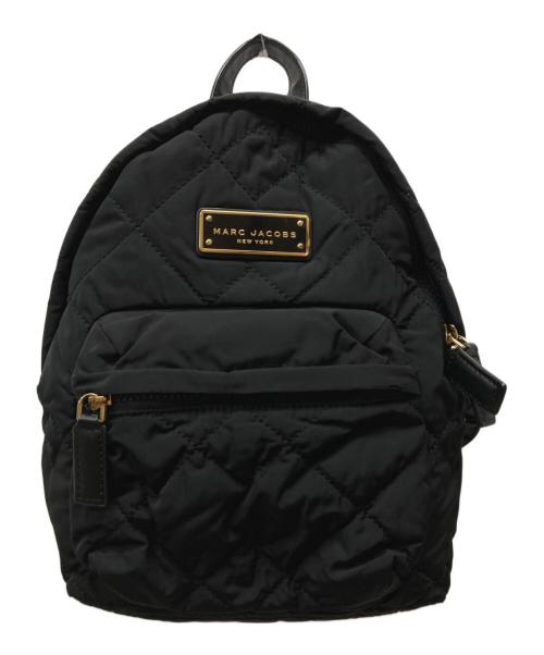 MARC JACOBS（マークジェイコブス）MARC JACOBS (マークジェイコブス) キルティングミニリュック ブラックの古着・服飾アイテム