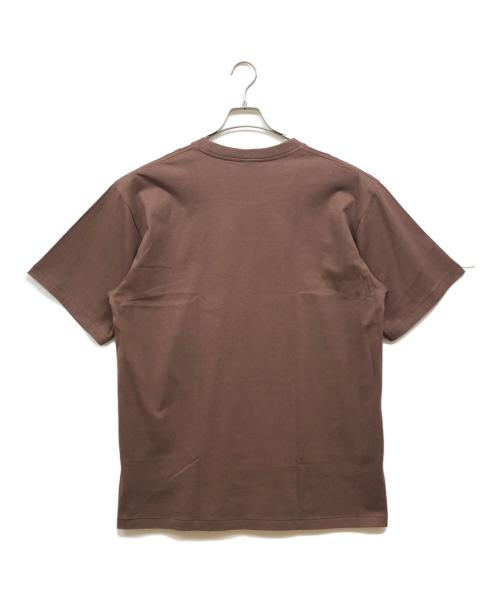 A BATHING APE（アベイシングエイプ）A BATHING APE (アベイシングエイプ) 刺繍ロゴカットソー ブラウン サイズ:2XLの古着・服飾アイテム