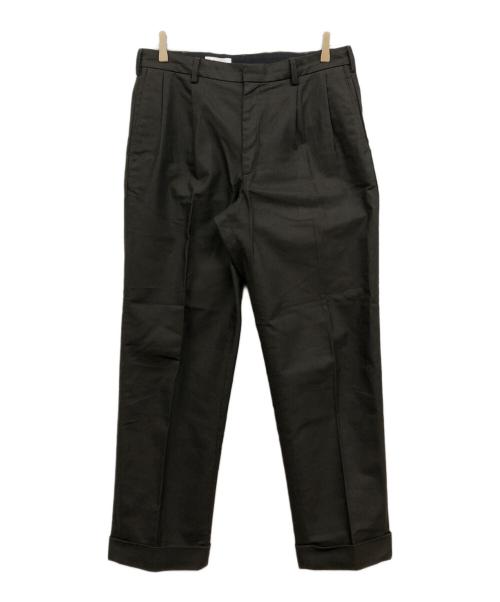 riprap（リップラップ）riprap (リップラップ) TWO TUCK SLACKS (ARMY SERGE) ブラウン サイズ:large-regularの古着・服飾アイテム