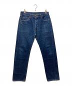 LEVI'S VINTAGE CLOTHINGリーバイス ビンテージ クロージング）の古着「ROUGH RINSE 復刻 デニムパンツ」｜インディゴ