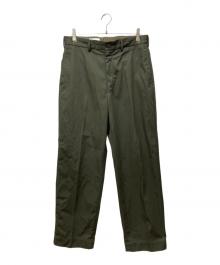 riprap（リップラップ）の古着「ACTIVE TROUSERS (T/C HIGH COUNT TWILL)」｜カーキ