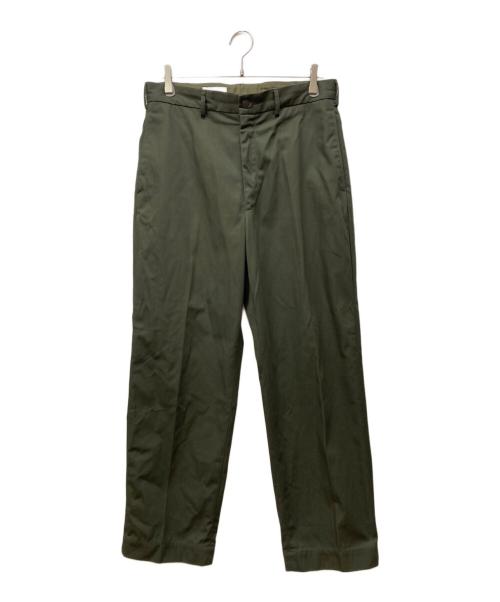 riprap（リップラップ）riprap (リップラップ) ACTIVE TROUSERS (T/C HIGH COUNT TWILL) カーキ サイズ:lの古着・服飾アイテム
