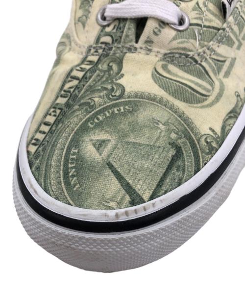 VANS（ヴァンズ）VANS (ヴァンズ) Supreme (シュプリーム) SKATE ERA SUPREME DOLLAR BILL GREEN グリーン サイズ:26cmの古着・服飾アイテム