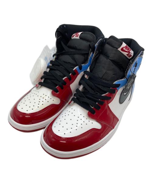 NIKE（ナイキ）NIKE (ナイキ) Air Jordan 1 Retro High OG Fearless UNC Chicago Sneaker レッド×ブルー サイズ:28の古着・服飾アイテム