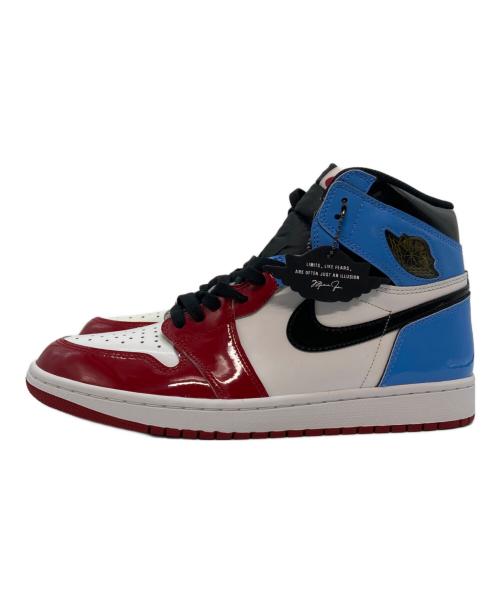 NIKE（ナイキ）NIKE (ナイキ) Air Jordan 1 Retro High OG Fearless UNC Chicago Sneaker レッド×ブルー サイズ:28の古着・服飾アイテム