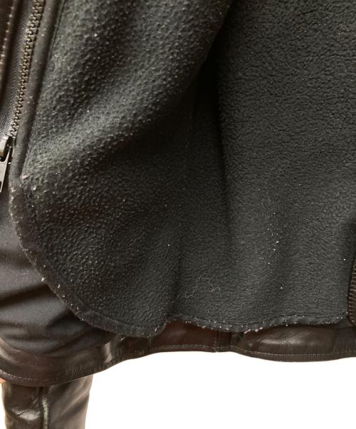 VANSON（バンソン）VANSON (バンソン) MODEL B シングル ライダース ブラック サイズ:34の古着・服飾アイテム