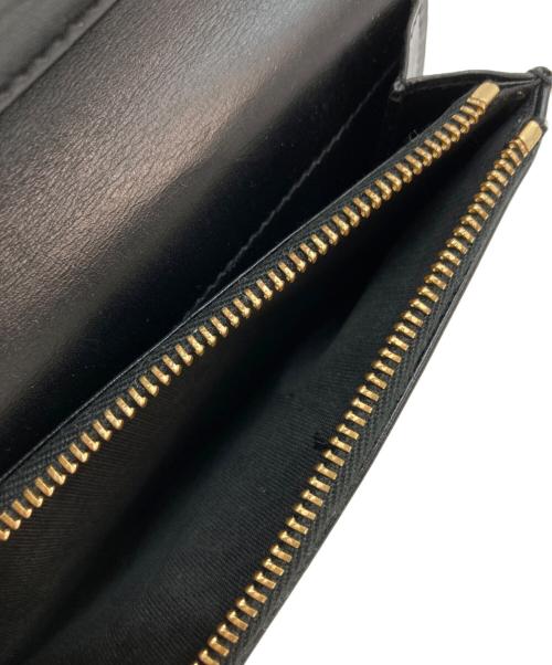 Saint Laurent Paris（サンローランパリ）Saint Laurent Paris (サンローランパリ) 長財布 ブラックの古着・服飾アイテム