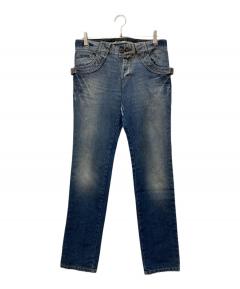 中古・古着通販】DIOR HOMME (ディオール オム) ペイント加工スキニー