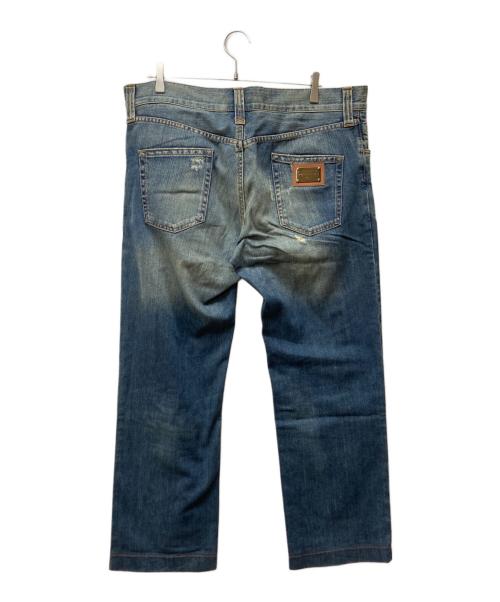 DOLCE & GABBANA（ドルチェ＆ガッバーナ）DOLCE & GABBANA (ドルチェ＆ガッバーナ) デニムパンツ ブルー サイズ:54の古着・服飾アイテム