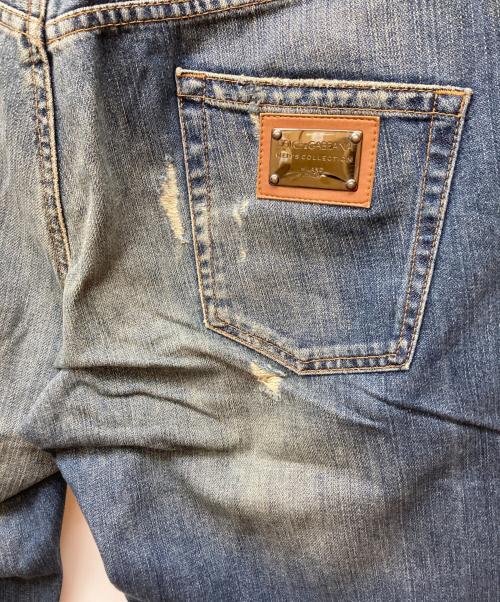 DOLCE & GABBANA（ドルチェ＆ガッバーナ）DOLCE & GABBANA (ドルチェ＆ガッバーナ) デニムパンツ ブルー サイズ:54の古着・服飾アイテム
