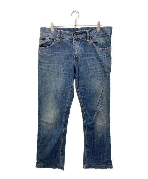 DOLCE & GABBANA（ドルチェ＆ガッバーナ）DOLCE & GABBANA (ドルチェ＆ガッバーナ) デニムパンツ ブルー サイズ:52の古着・服飾アイテム