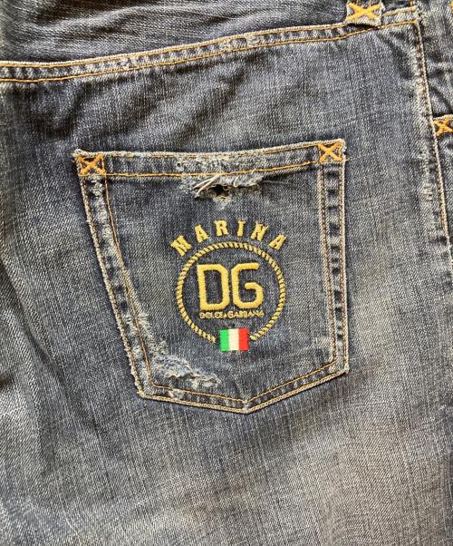 DOLCE & GABBANA（ドルチェ＆ガッバーナ）DOLCE & GABBANA (ドルチェ＆ガッバーナ) デニムパンツ ブルー サイズ:52の古着・服飾アイテム