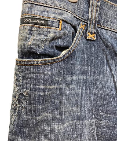 DOLCE & GABBANA（ドルチェ＆ガッバーナ）DOLCE & GABBANA (ドルチェ＆ガッバーナ) デニムパンツ ブルー サイズ:52の古着・服飾アイテム