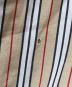 中古・古着 BURBERRY BLUE LABEL (バーバリー ブルー レーベル) フリルストライプシャツ ブラウン サイズ:36：10000円