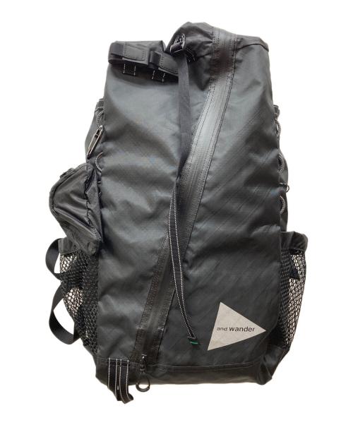 and wander（アンドワンダー）and wander (アンドワンダー) エコパック 30L ブラック 未使用品の古着・服飾アイテム