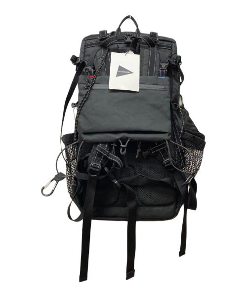 and wander（アンドワンダー）and wander (アンドワンダー) エコパック 30L ブラック 未使用品の古着・服飾アイテム