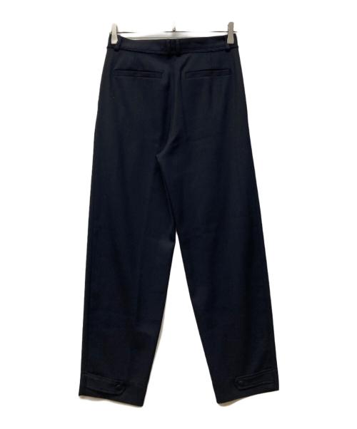 DES PRES（デ プレ）DES PRES (デ プレ) ポリエステルウールバラシャ 2タックパンツ ネイビー サイズ:34の古着・服飾アイテム
