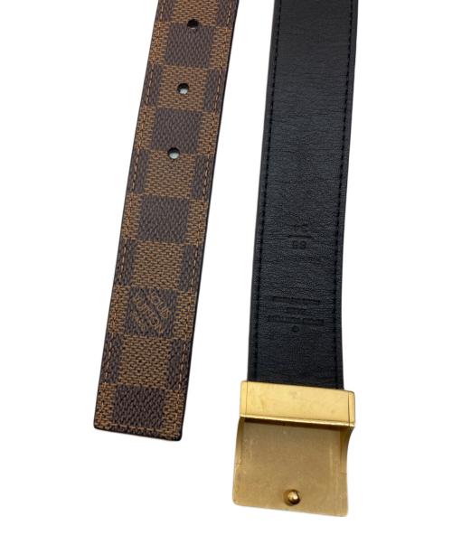 LOUIS VUITTON（ルイ ヴィトン）LOUIS VUITTON (ルイ ヴィトン) ダミエサンチュールキャレ ブラウンの古着・服飾アイテム