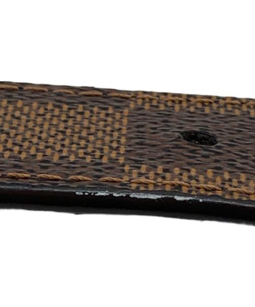 LOUIS VUITTON（ルイ ヴィトン）LOUIS VUITTON (ルイ ヴィトン) ダミエサンチュールキャレ ブラウンの古着・服飾アイテム