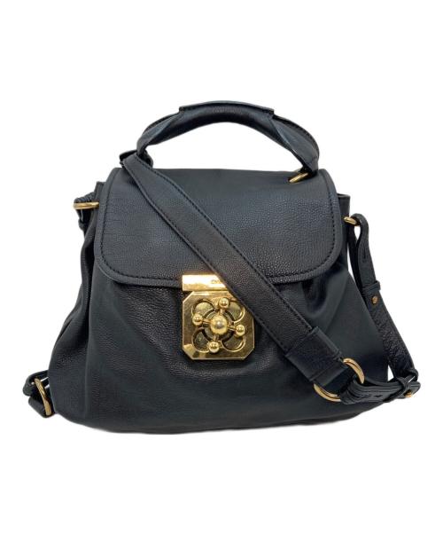 Chloe（クロエ）Chloe (クロエ) エルシー ショルダーバッグ ブラックの古着・服飾アイテム