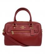COACHコーチ）の古着「ショルダーバッグ」｜レッド