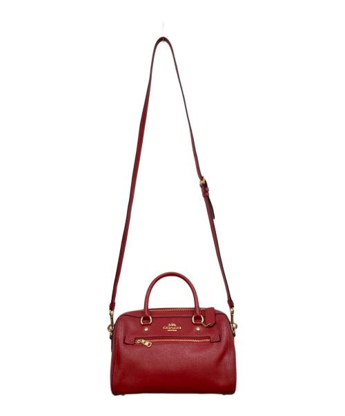 COACH（コーチ）COACH (コーチ) ショルダーバッグ レッドの古着・服飾アイテム