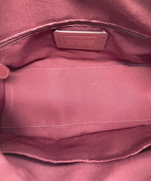 COACH（コーチ）COACH (コーチ) ショルダーバッグ レッドの古着・服飾アイテム