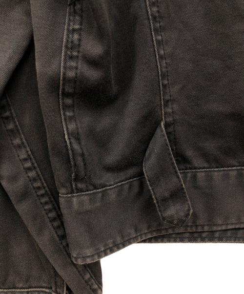 Hysteric Glamour（ヒステリックグラマー）Hysteric Glamour (ヒステリックグラマー) 襟コーデュロイワークジャケット ブラック サイズ:Freeの古着・服飾アイテム