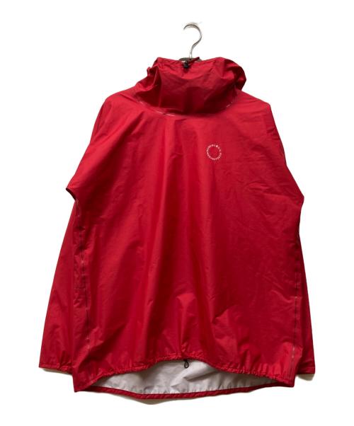 山と道（ヤマトミチ）山と道 (ヤマトミチ) ALL-Weather Hoody レッド サイズ:Lの古着・服飾アイテム