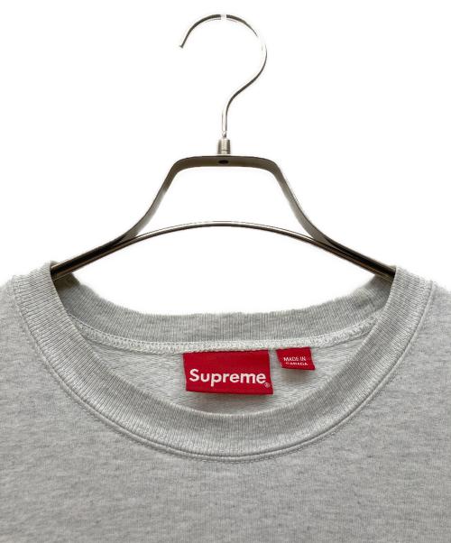 SUPREME（シュプリーム）Supreme (シュプリーム) 20FW Futura Logo Crewneck グレー サイズ:Sの古着・服飾アイテム