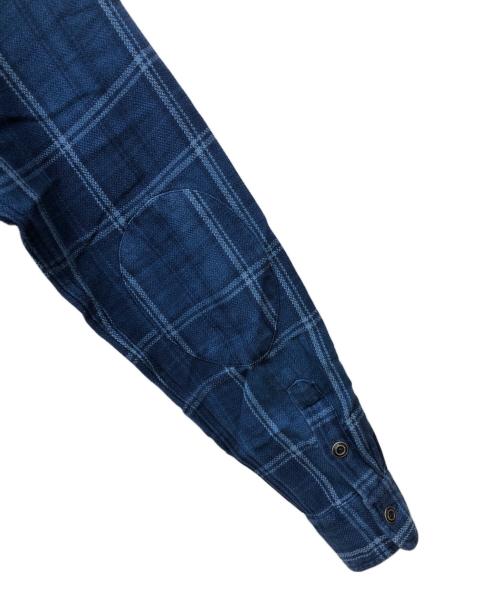 POLO RALPH LAUREN（ポロ・ラルフローレン）POLO RALPH LAUREN (ポロ・ラルフローレン) RELAXED FIT インディゴワークシャツ ネイビー サイズ:Mの古着・服飾アイテム