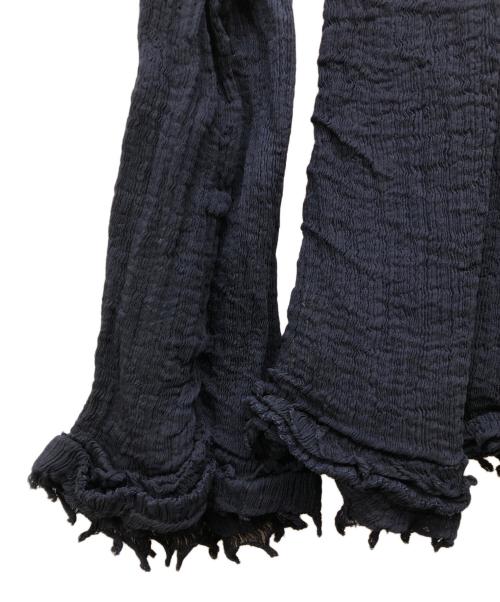 me ISSEY MIYAKE（ミーイッセイ ミヤケ）me ISSEY MIYAKE (ミーイッセイ ミヤケ) プリーツ アンサンブル セットスカートアップ ネイビー サイズ:記載なしの古着・服飾アイテム