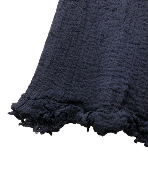 me ISSEY MIYAKE（ミーイッセイ ミヤケ）me ISSEY MIYAKE (ミーイッセイ ミヤケ) プリーツ アンサンブル セットスカートアップ ネイビー サイズ:記載なしの古着・服飾アイテム