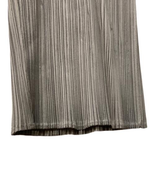 PLEATS PLEASE（プリーツプリーズ）PLEATS PLEASE (プリーツプリーズ) プリーツイージーパンツ グレー サイズ:３の古着・服飾アイテム