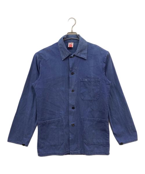 R.E.M.I（アールイーエムアイ）R.E.M.I (アールイーエムアイ) ワークジャケット ブルー サイズ:44の古着・服飾アイテム